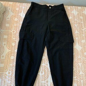 Zara XS Highrise Black Cargo Pants ⚡